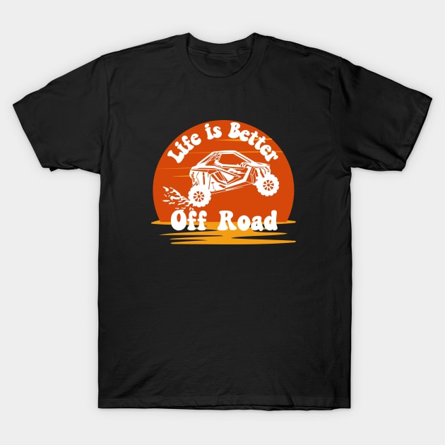 ATV Offroad Riding T-Shirt by VikingHeart Designs